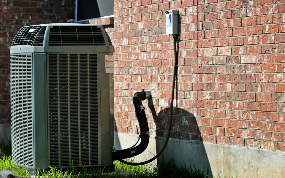 completed HVAC installation for a client